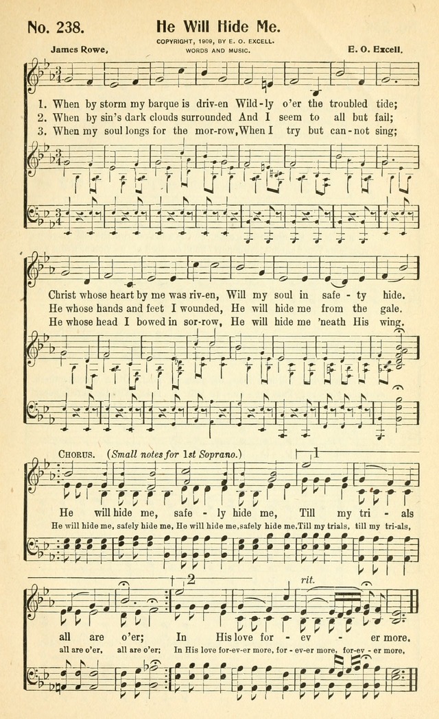 Glorious Hymns: with supplement page 208