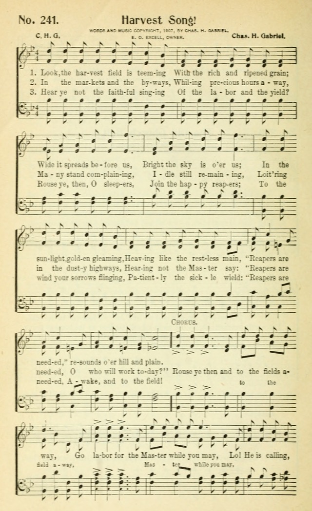 Glorious Hymns: with supplement page 211