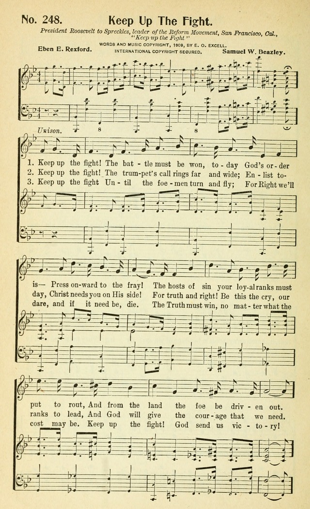 Glorious Hymns: with supplement page 219