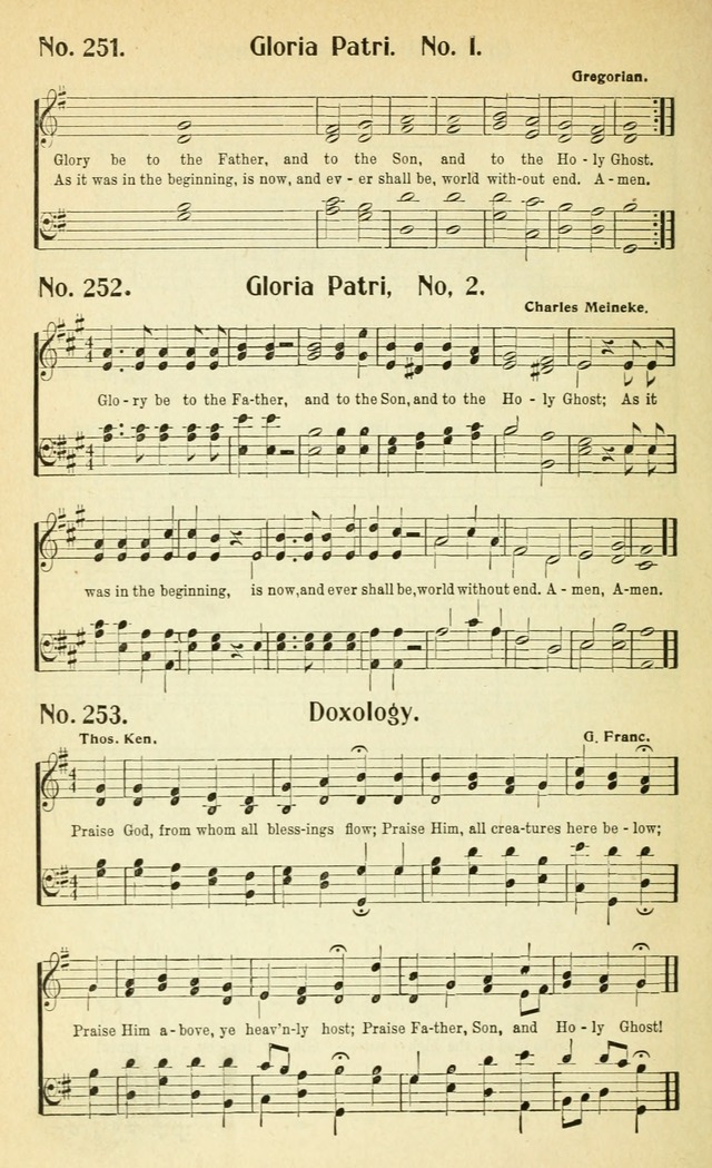 Glorious Hymns: with supplement page 225