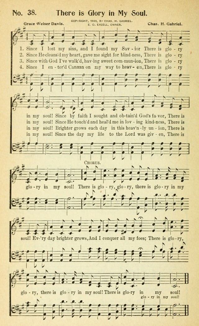 Glorious Hymns: with supplement page 45