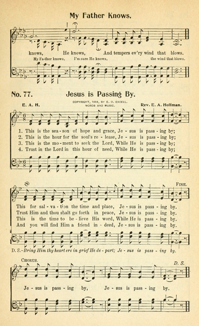 Glorious Hymns: with supplement page 84