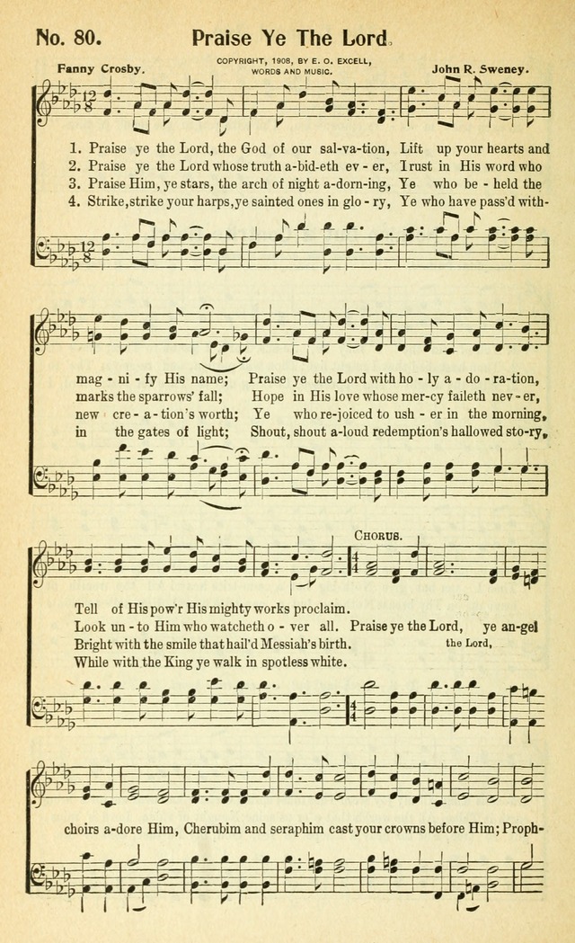 Glorious Hymns: with supplement page 87