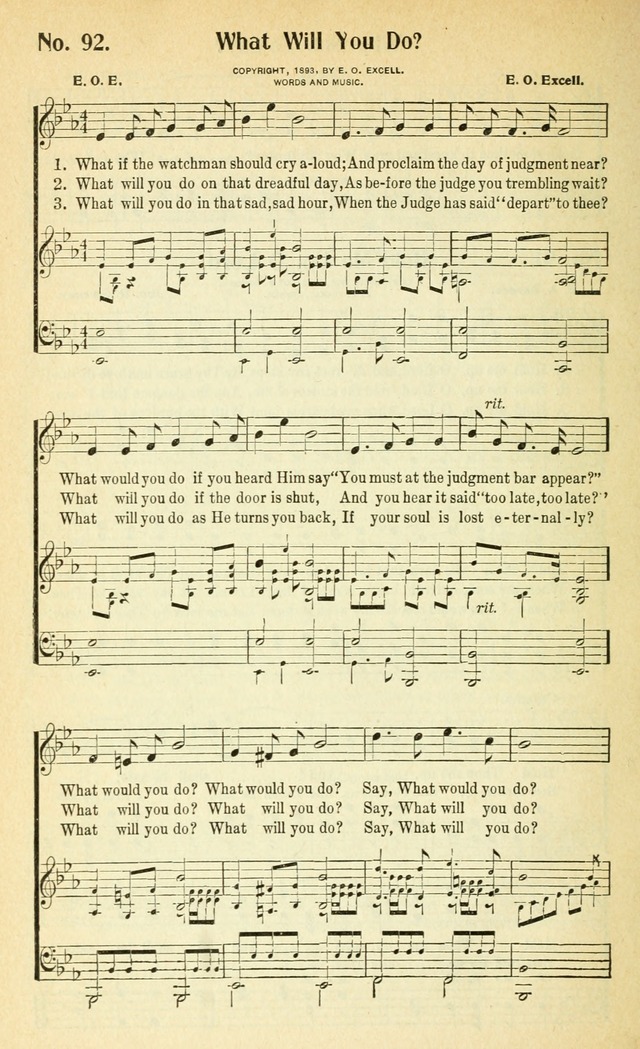 Glorious Hymns: with supplement page 99