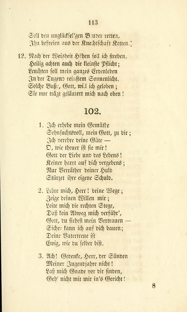 Gesänge für Israelit. Reform Gemeinden: aus verschiedenen Liedersammlungen zusammengetragen (Neue vermehrte  Aufl.) page 117