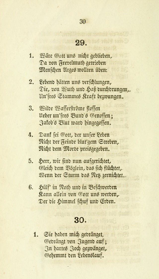 Gesänge für Israelit. Reform Gemeinden: aus verschiedenen Liedersammlungen zusammengetragen (Neue vermehrte  Aufl.) page 30