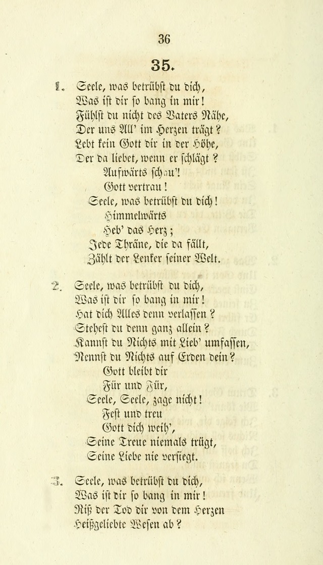 Gesänge für Israelit. Reform Gemeinden: aus verschiedenen Liedersammlungen zusammengetragen (Neue vermehrte  Aufl.) page 36