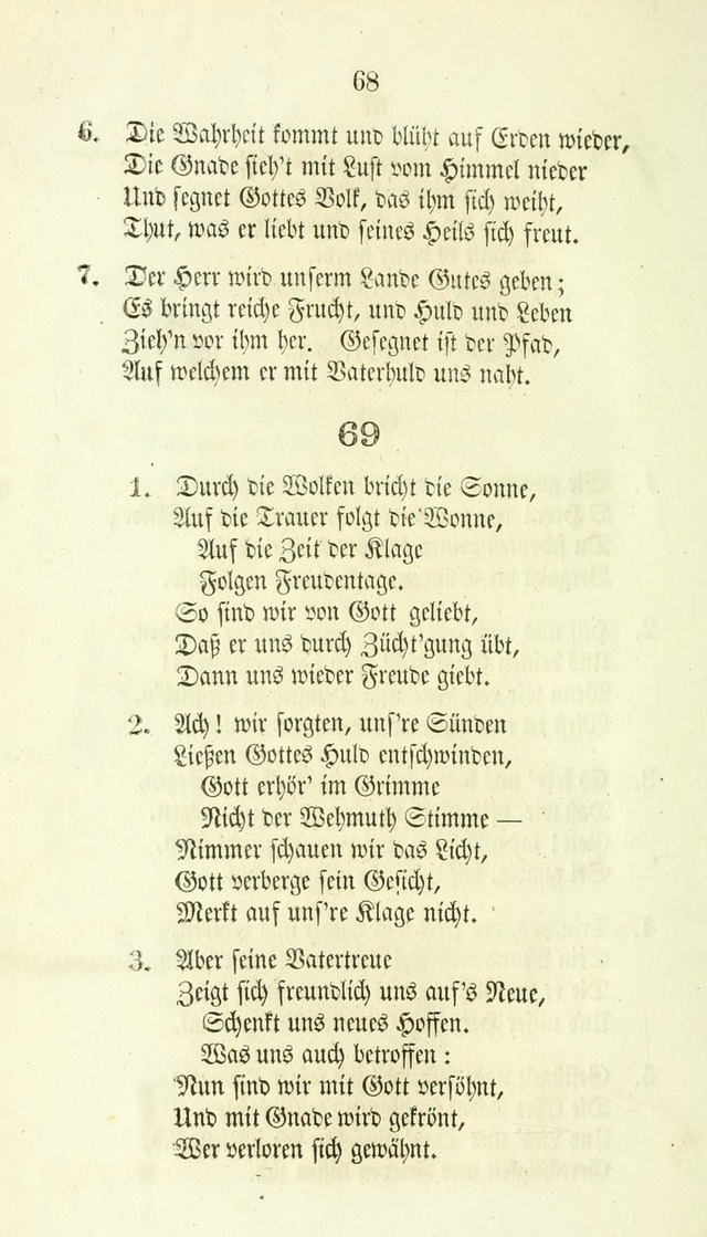 Gesänge für Israelit. Reform Gemeinden: aus verschiedenen Liedersammlungen zusammengetragen (Neue vermehrte  Aufl.) page 70