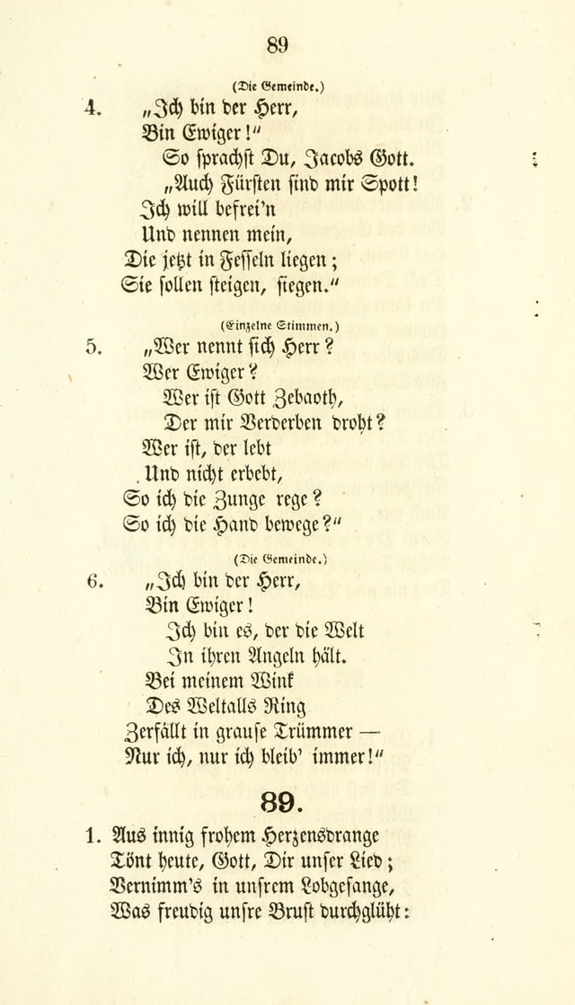 Gesänge für Israelit. Reform Gemeinden: aus verschiedenen Liedersammlungen zusammengetragen (Neue vermehrte  Aufl.) page 91