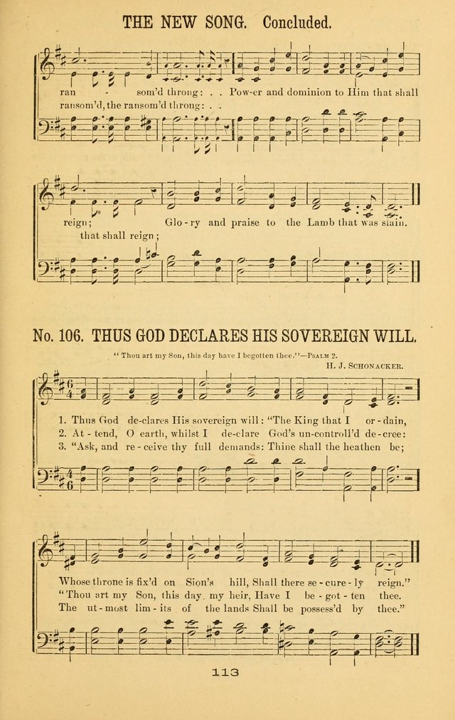 Great Joy!: a new and favorite collection of hymns and music, for gospel meetings, prayer, temperance, and camp meetings, and Sunday schools page 111