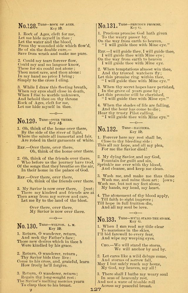 Great Joy!: a new and favorite collection of hymns and music, for gospel meetings, prayer, temperance, and camp meetings, and Sunday schools page 125