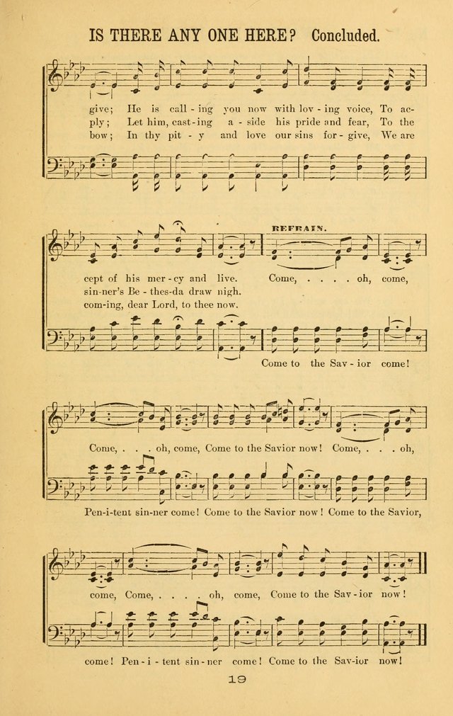 Great Joy!: a new and favorite collection of hymns and music, for gospel meetings, prayer, temperance, and camp meetings, and Sunday schools page 17