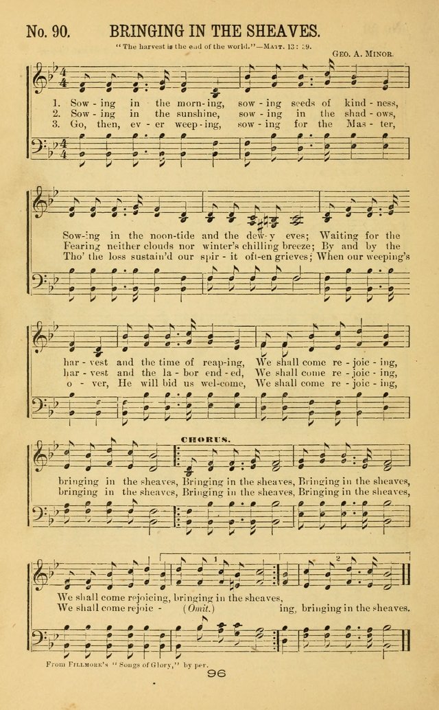 Great Joy!: a new and favorite collection of hymns and music, for gospel meetings, prayer, temperance, and camp meetings, and Sunday schools page 94