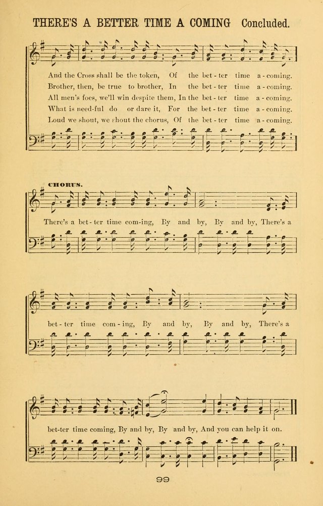 Great Joy!: a new and favorite collection of hymns and music, for gospel meetings, prayer, temperance, and camp meetings, and Sunday schools page 97