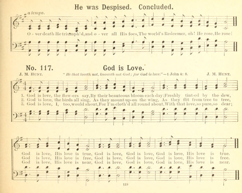 Gathered Jewels No. 2: a collection of Sunday school hymns and tunes by our best composers especially adapted to the international sunday school lessons page 119