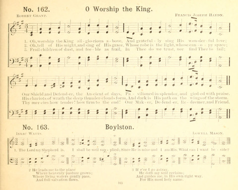 Gathered Jewels No. 2: a collection of Sunday school hymns and tunes by our best composers especially adapted to the international sunday school lessons page 165