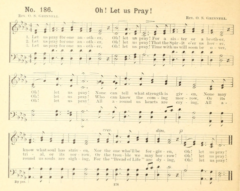 Gathered Jewels No. 2: a collection of Sunday school hymns and tunes by our best composers especially adapted to the international sunday school lessons page 174