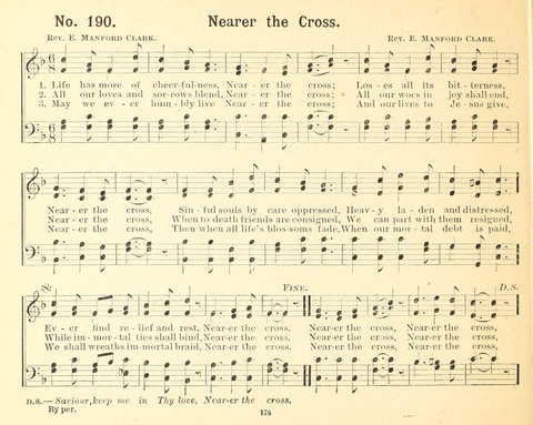 Gathered Jewels No. 2: a collection of Sunday school hymns and tunes by our best composers especially adapted to the international sunday school lessons page 178