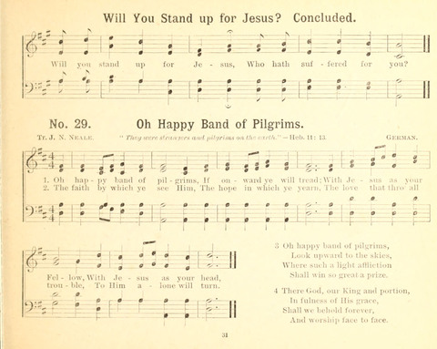 Gathered Jewels No. 2: a collection of Sunday school hymns and tunes by our best composers especially adapted to the international sunday school lessons page 31