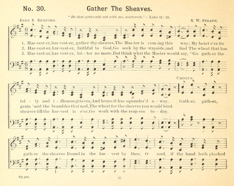 Gathered Jewels No. 2: a collection of Sunday school hymns and tunes by our best composers especially adapted to the international sunday school lessons page 32