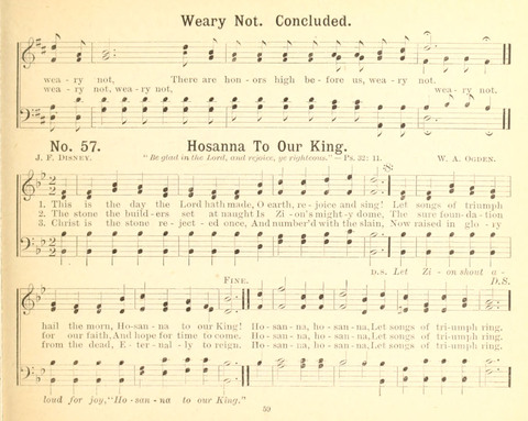 Gathered Jewels No. 2: a collection of Sunday school hymns and tunes by our best composers especially adapted to the international sunday school lessons page 59