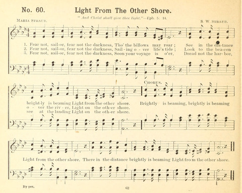 Gathered Jewels No. 2: a collection of Sunday school hymns and tunes by our best composers especially adapted to the international sunday school lessons page 62