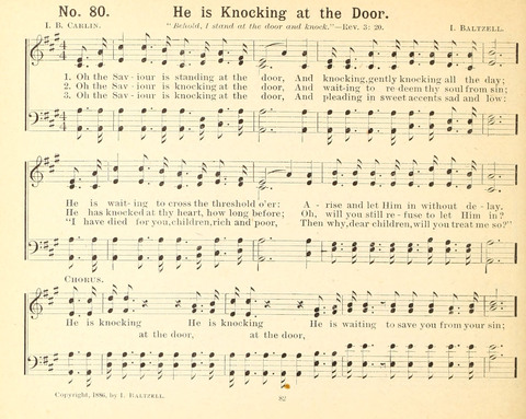 Gathered Jewels No. 2: a collection of Sunday school hymns and tunes by our best composers especially adapted to the international sunday school lessons page 82