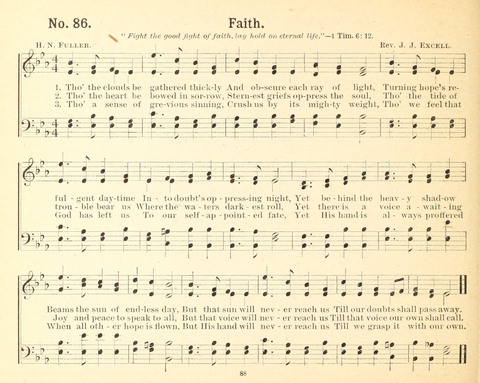 Gathered Jewels No. 2: a collection of Sunday school hymns and tunes by our best composers especially adapted to the international sunday school lessons page 88