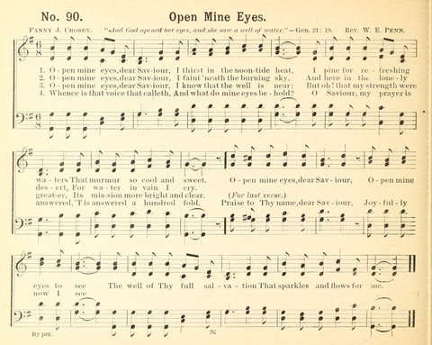 Gathered Jewels No. 2: a collection of Sunday school hymns and tunes by our best composers especially adapted to the international sunday school lessons page 92