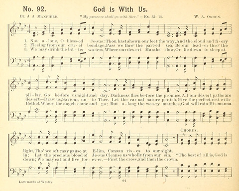 Gathered Jewels No. 2: a collection of Sunday school hymns and tunes by our best composers especially adapted to the international sunday school lessons page 94