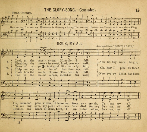 Gospel Light: for the Sunday school, a new collection of songs and services page 161