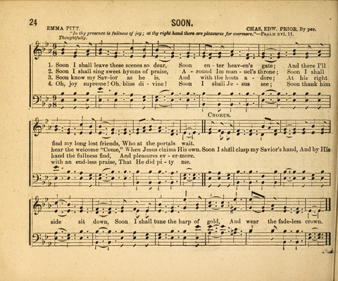 Gospel Light: for the Sunday school, a new collection of songs and services page 24