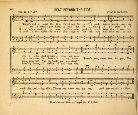 Gospel Light: for the Sunday school, a new collection of songs and services page 26