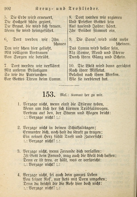 Gemeinschafts-Lieder. 7th ed. page 100