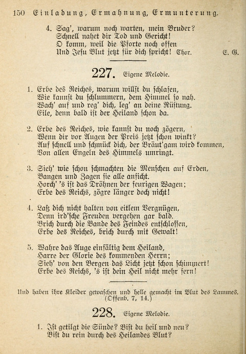 Gemeinschafts-Lieder. 7th ed. page 148