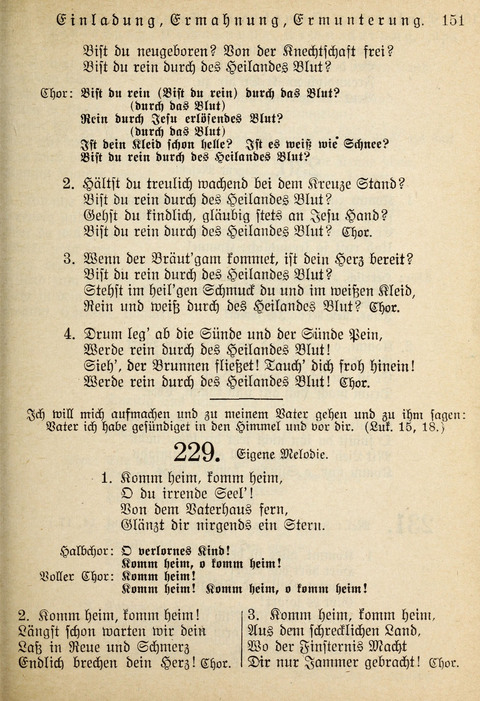 Gemeinschafts-Lieder. 7th ed. page 149