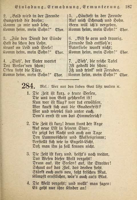 Gemeinschafts-Lieder. 7th ed. page 185