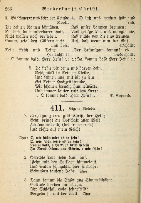 Gemeinschafts-Lieder. 7th ed. page 266