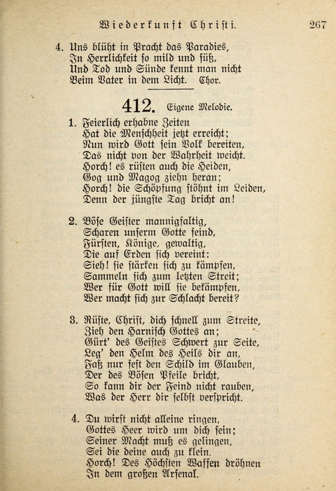 Gemeinschafts-Lieder. 7th ed. page 267