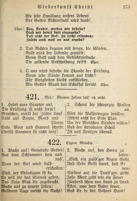 Gemeinschafts-Lieder. 7th ed. page 273