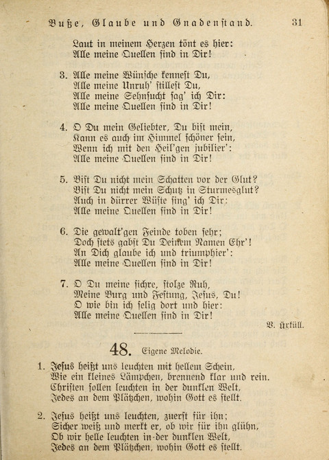 Gemeinschafts-Lieder. 7th ed. page 29