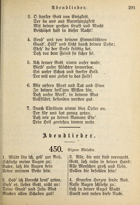 Gemeinschafts-Lieder. 7th ed. page 291