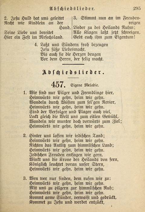 Gemeinschafts-Lieder. 7th ed. page 295