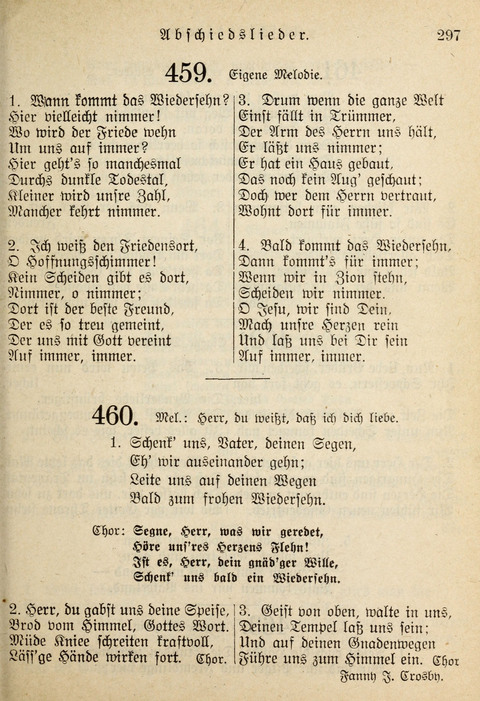 Gemeinschafts-Lieder. 7th ed. page 297