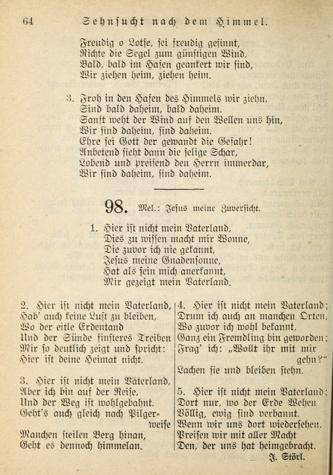 Gemeinschafts-Lieder. 7th ed. page 62