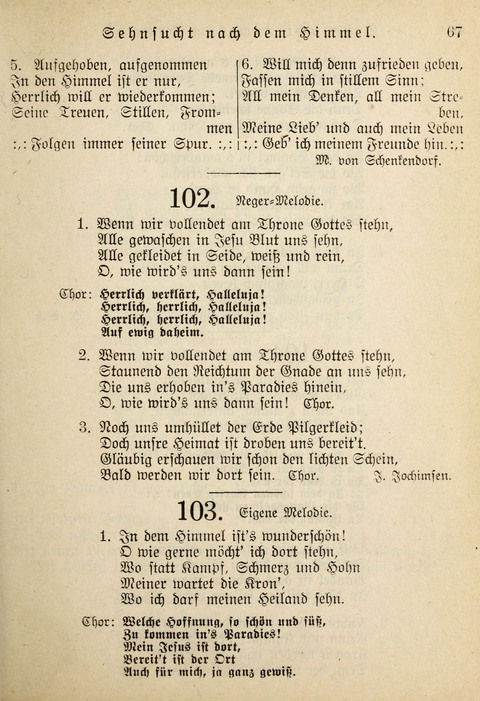 Gemeinschafts-Lieder. 7th ed. page 65