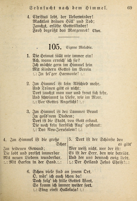 Gemeinschafts-Lieder. 7th ed. page 67