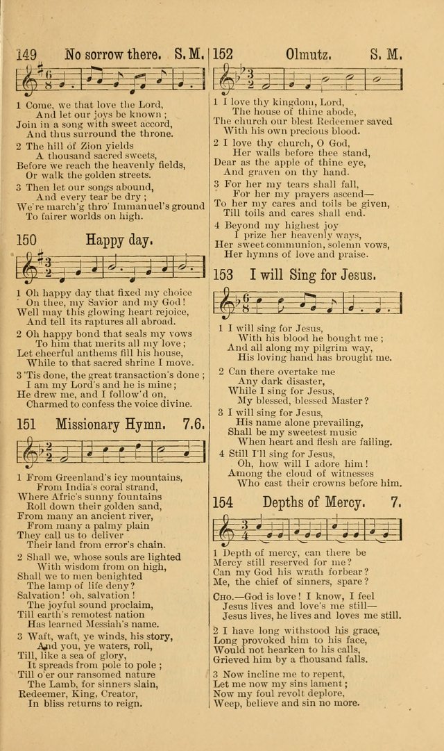 Gospel Music : A Choice Collection of Hymns and Melodies New and Old for Gospel, Revival, Prayer and Social Meetings, Family Worship, etc.  page 105