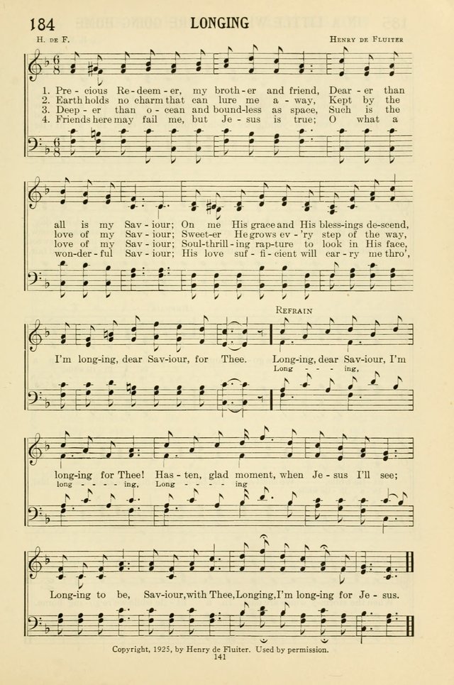 Gospel Melodies and Evangelistic Hymns page 141