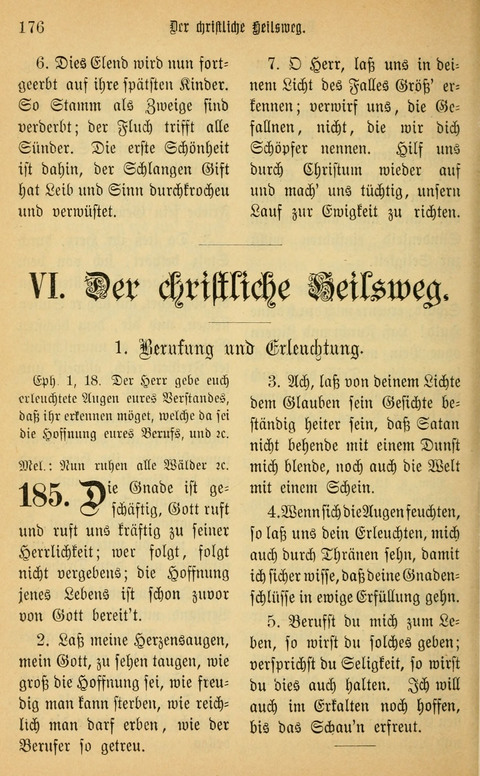 Gesangbuch in Mennoniten-Gemeinden in Kirche und Haus (4th ed.) page 176